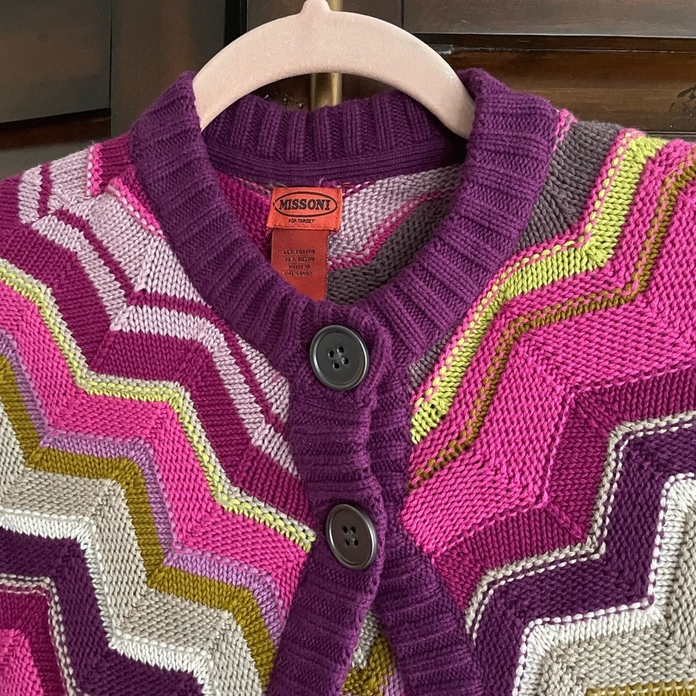 NWT MISSONI for Target Girls Poncho Knit - Picture 3 of 5